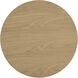 Kalla 24.5 X 22 inch Rustic Oak Side Table